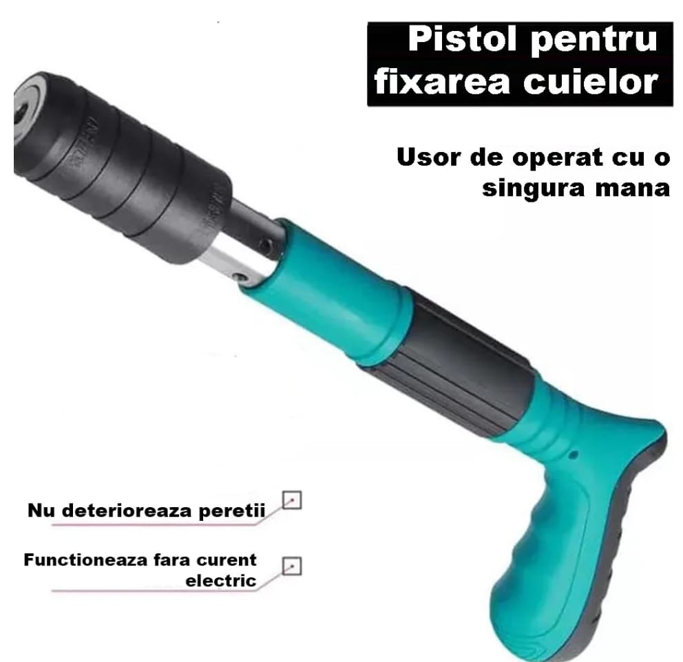Pistol Manual Pentru Fixarea Cuielor - imagine 3