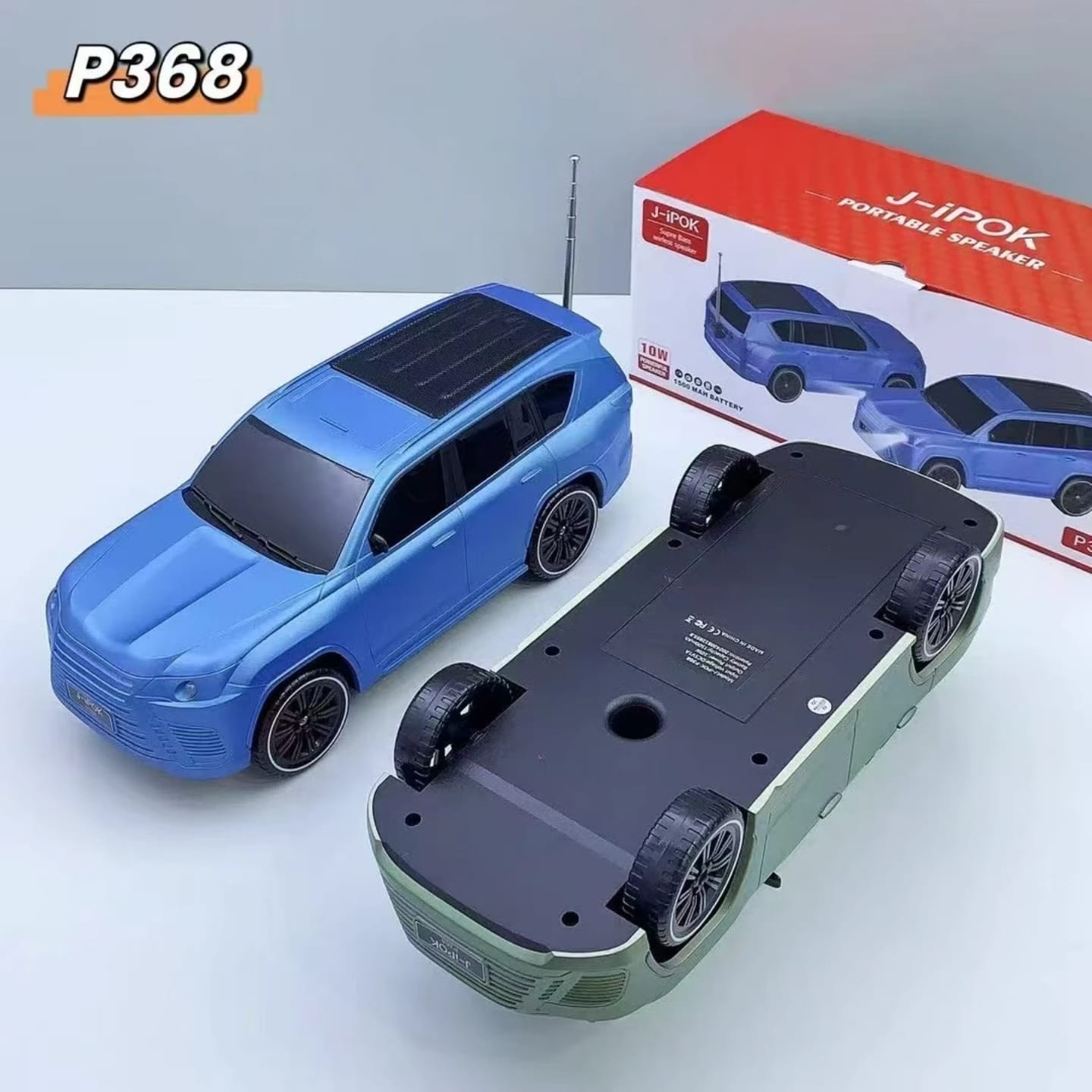 Boxă Portabilă Forma Mașină jeep - imagine 2