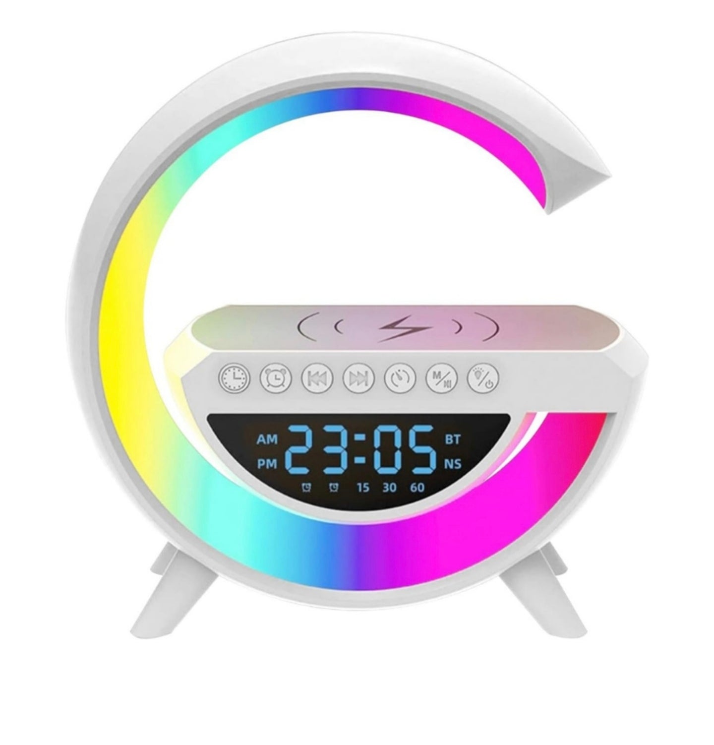 Boxă LED cu Incarcare Wireless - imagine 4