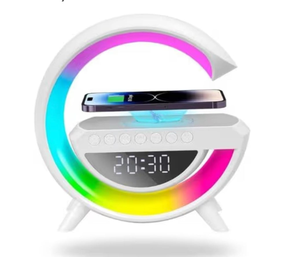 Boxă LED cu Incarcare Wireless - imagine 5