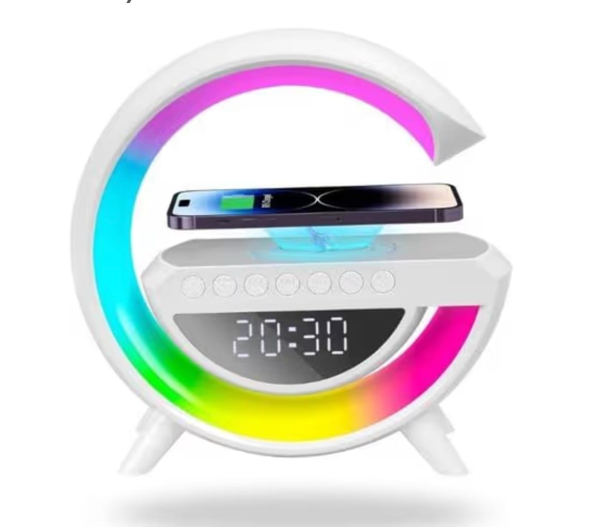 Boxă LED cu Incarcare Wireless - imagine 5