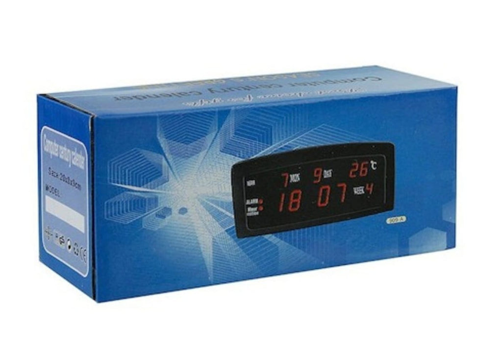 Ceas Digital LED cu Calendar - imagine 2