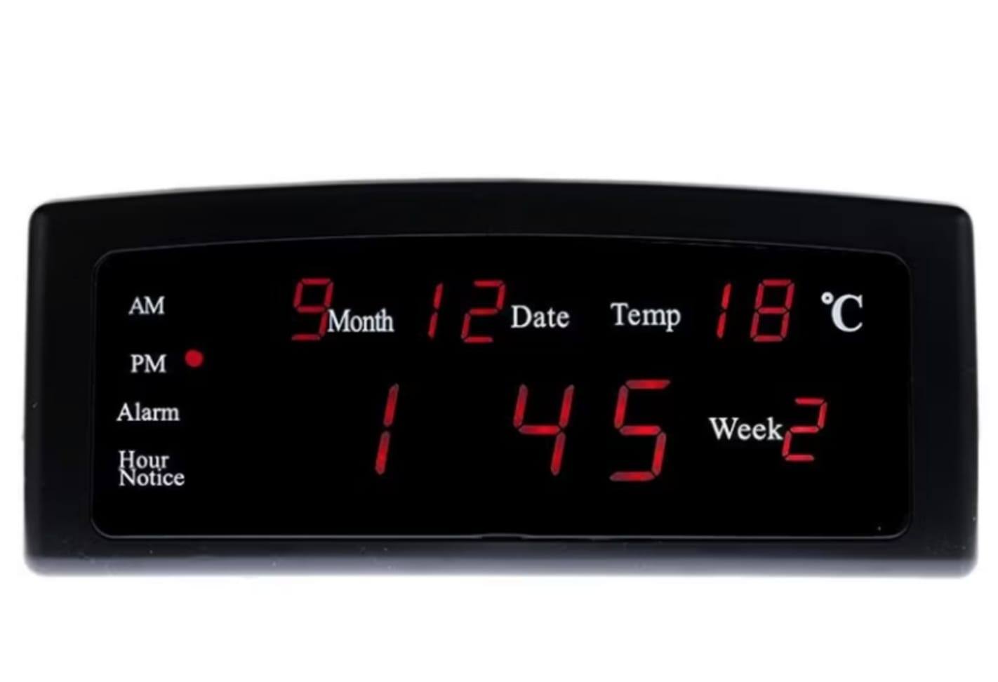 Ceas Digital LED cu Calendar - imagine 5