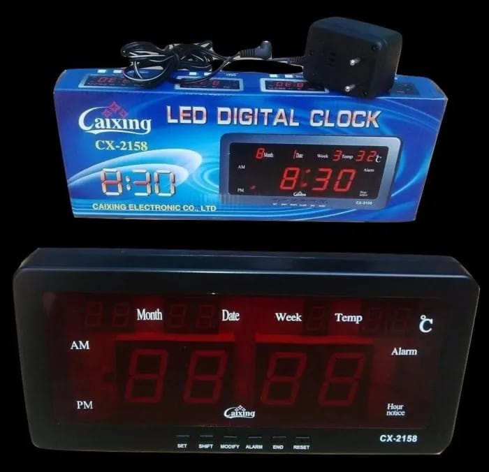 Ceas Digital LED de Perete - imagine 8