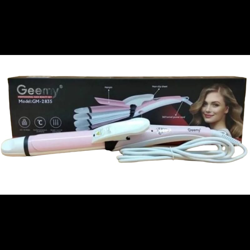 Ondulator Triplu Profesional Păr Geemy - imagine 4