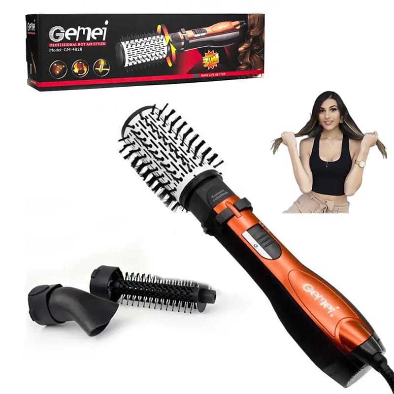 Perie Rotativa cu Aer Cald,GeMei :GM 4828 - imagine 3
