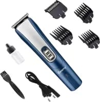 Aparat de tuns GEEMY GM-6637, acumulator, 4 marimi, albastru/argintiu - imagine 5