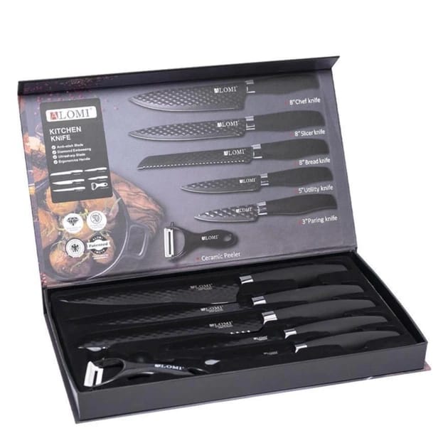 Set Cuțite Bucătărie 6 Piese V3 - imagine 2