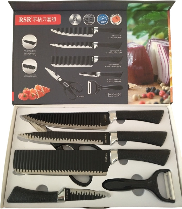 Set Cuțite Bucătărie 6 Piese - imagine 5