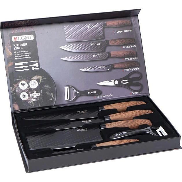 Set Cuțite Bucătărie 6 Piese V2