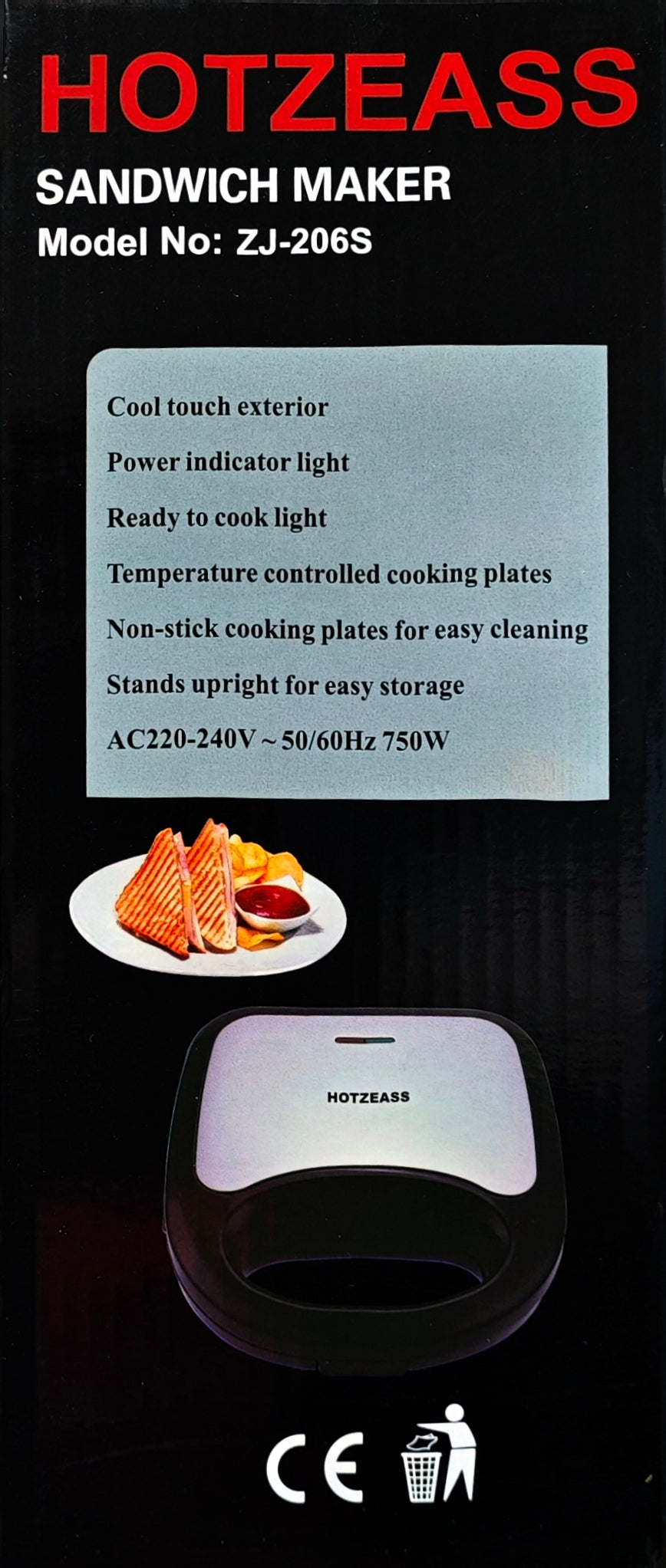 Sandwich Maker Electric - imagine 6