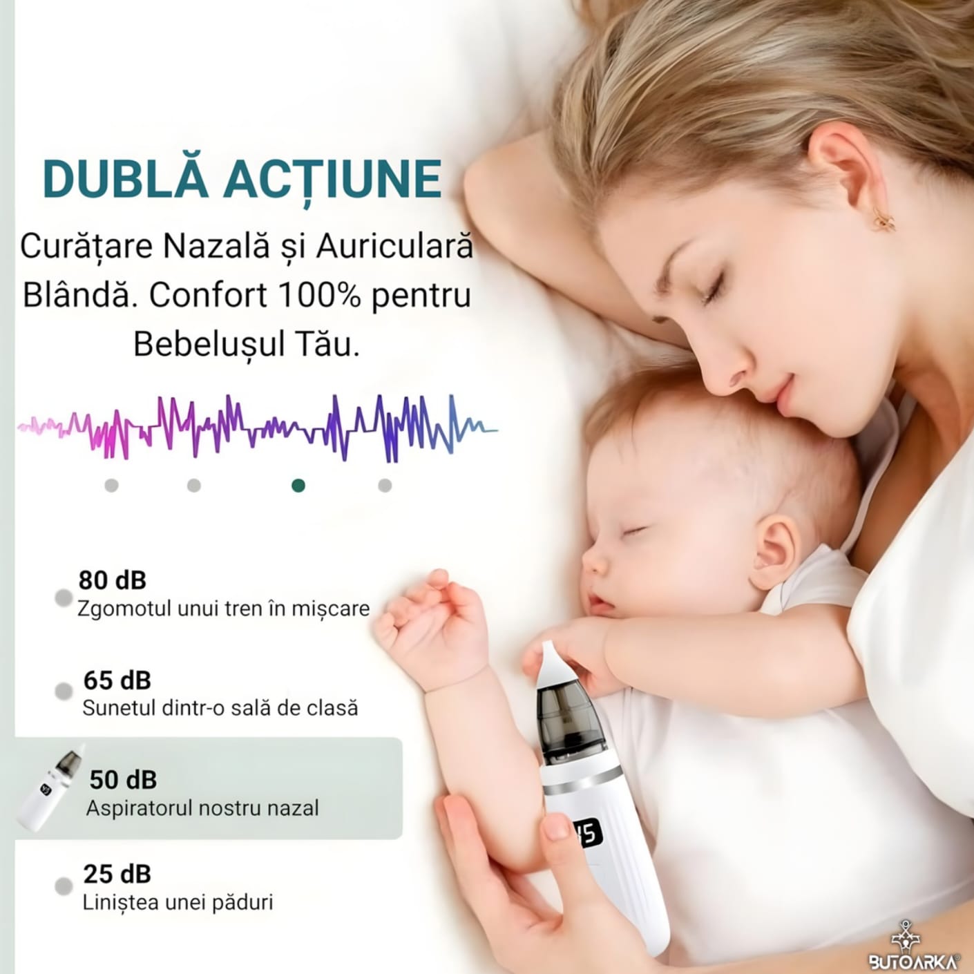Aspirator Nazal si Urechi Bebelusi - imagine 6