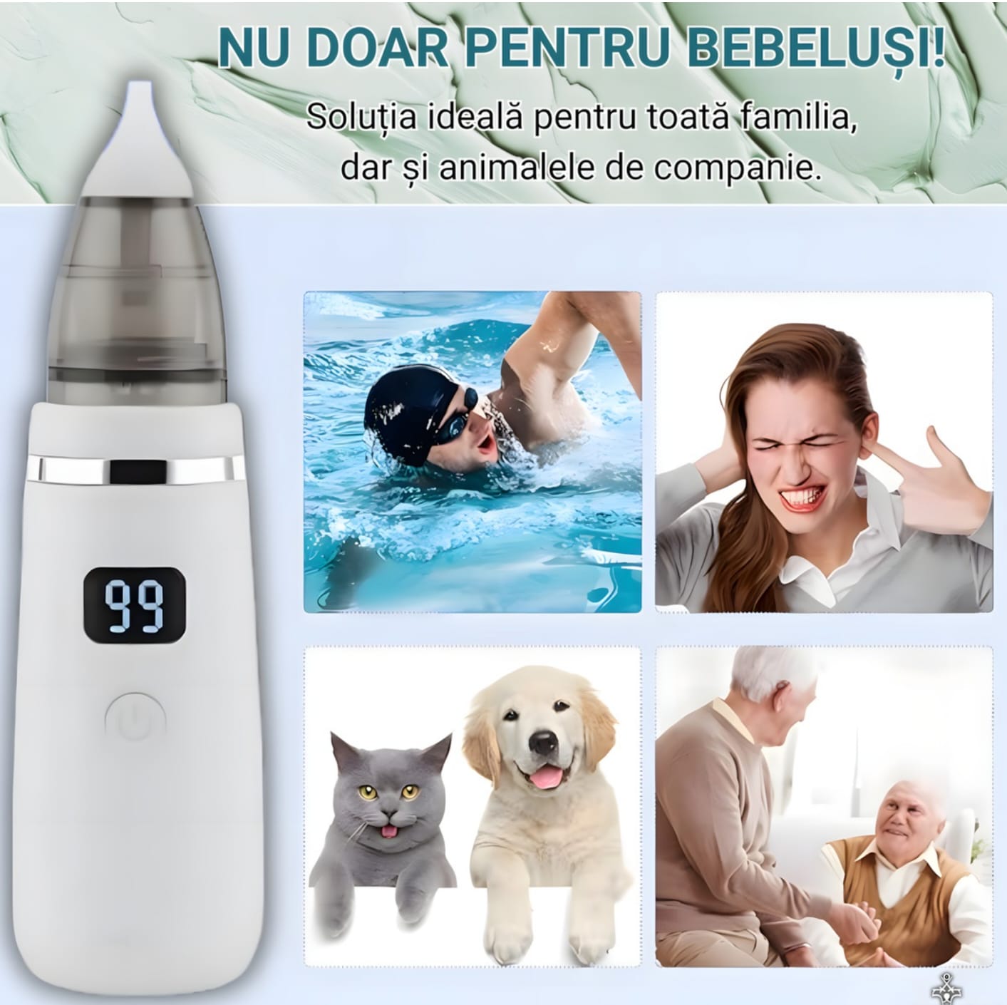 Aspirator Nazal si Urechi Bebelusi - imagine 7