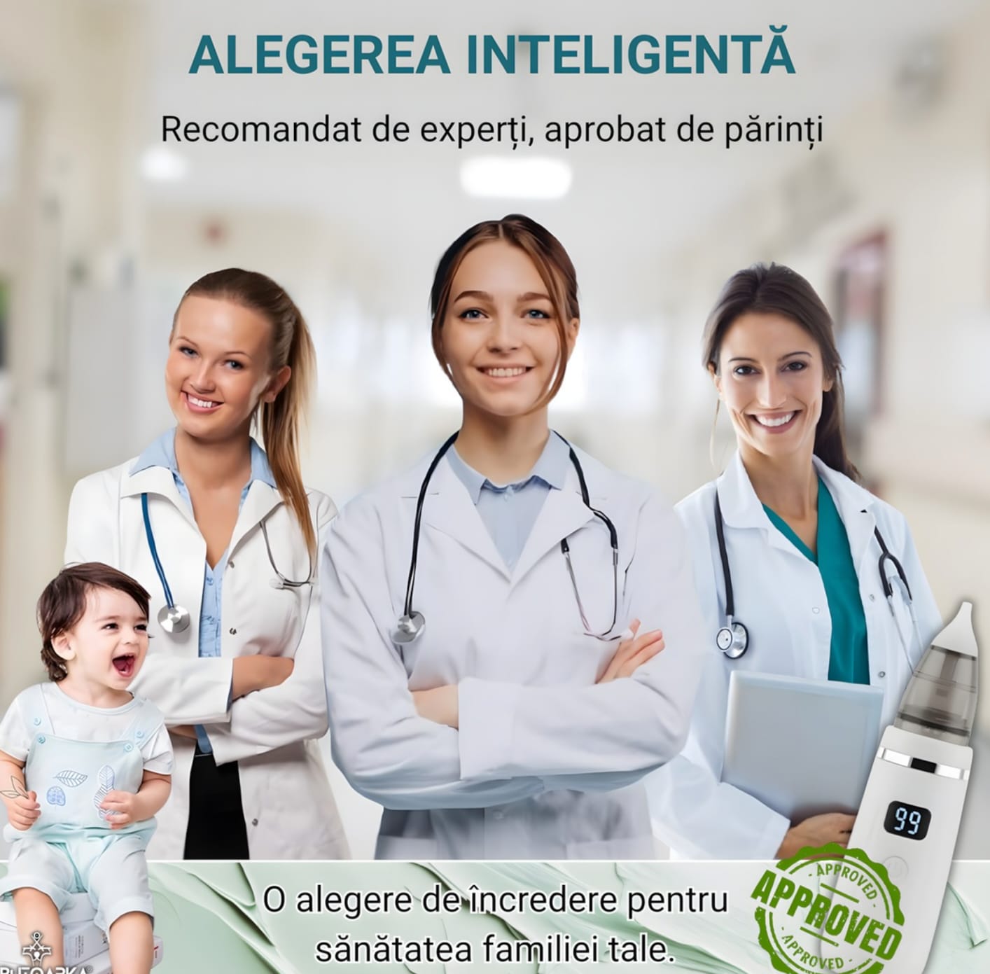 Aspirator Nazal si Urechi Bebelusi - imagine 9