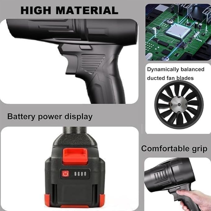 Suflanta Aspirator Portabil Acumulator - imagine 9