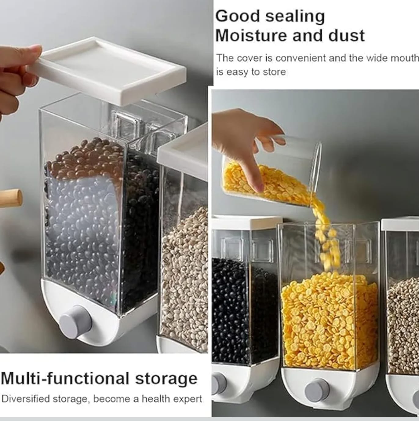 Dispenser Cereale Montare Perete - imagine 2