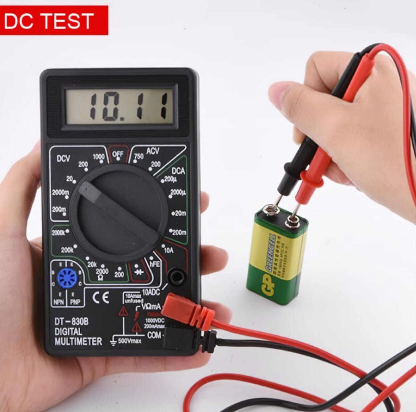 Multimetru Digital DT-830B V3 - imagine 2