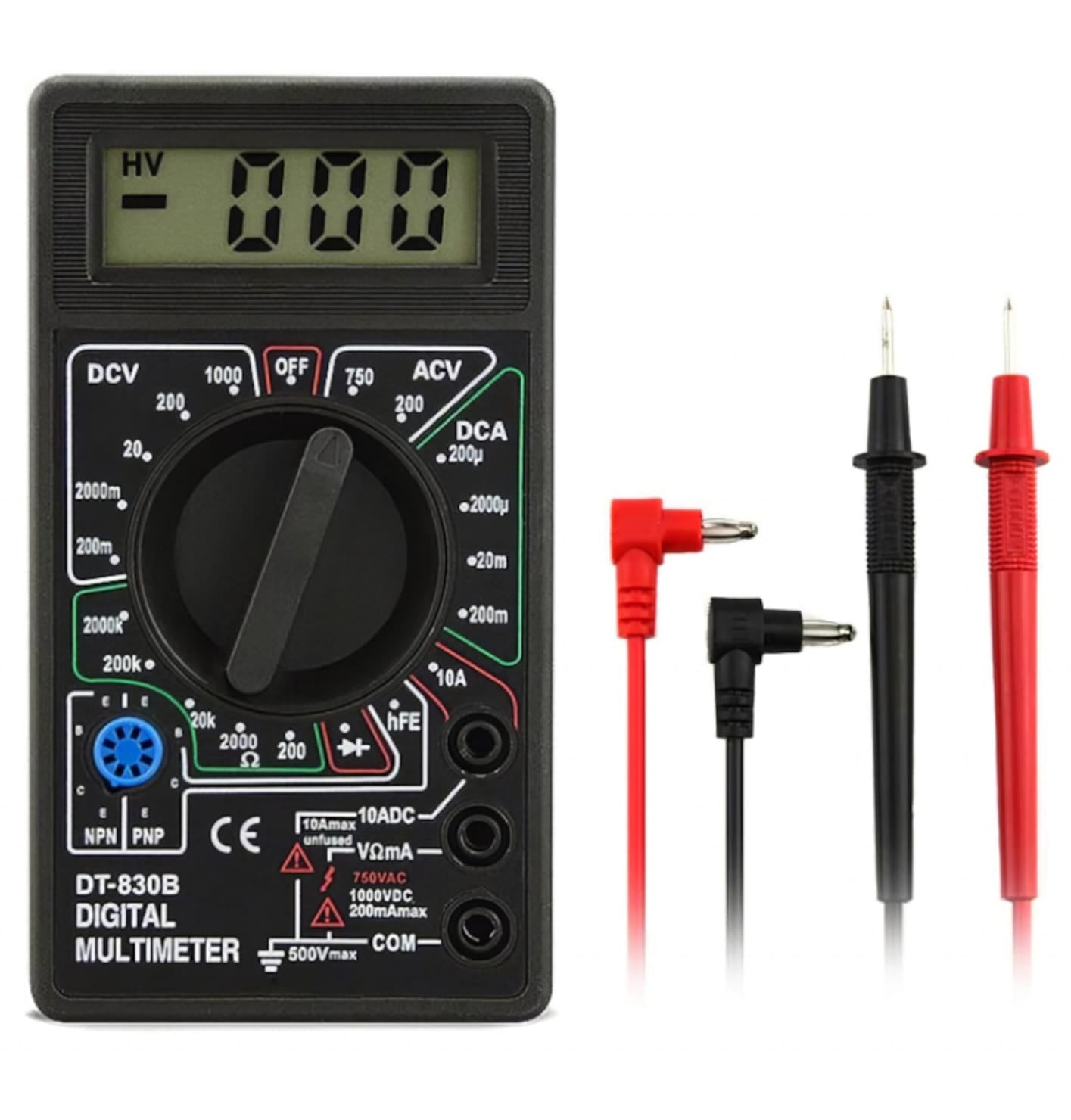 Multimetru Digital DT-830B V3 - imagine 6