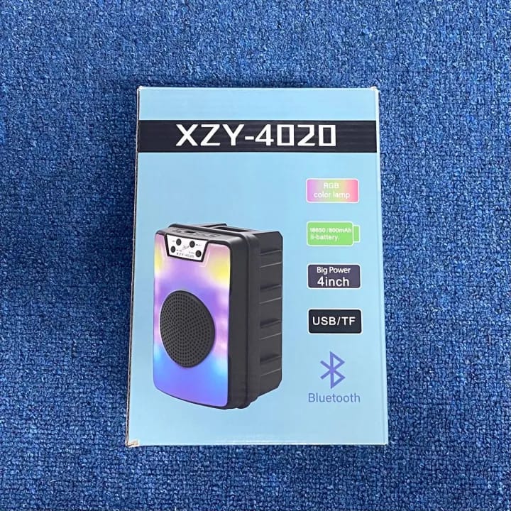 Boxă Portabilă Bluetooth RGB LED