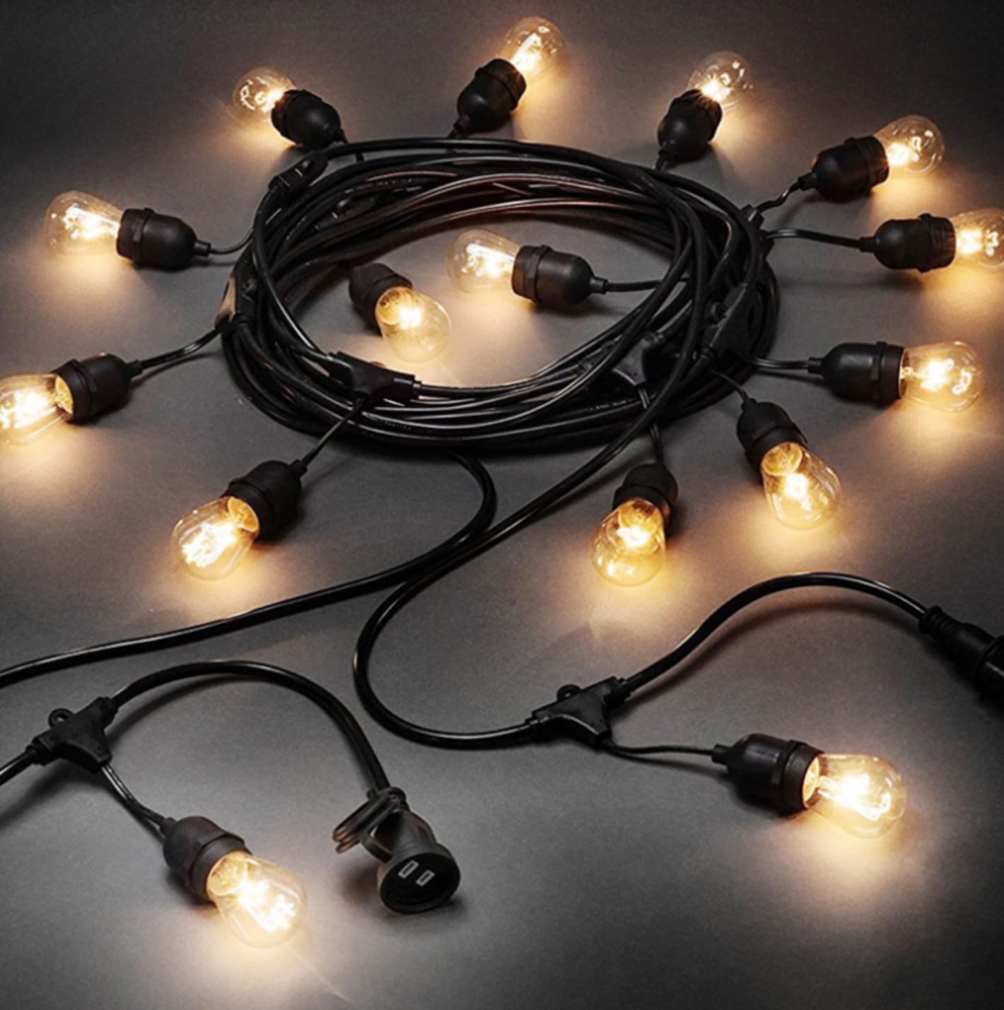 Ghirlanda LED Becuri Edison Exterior - imagine 5