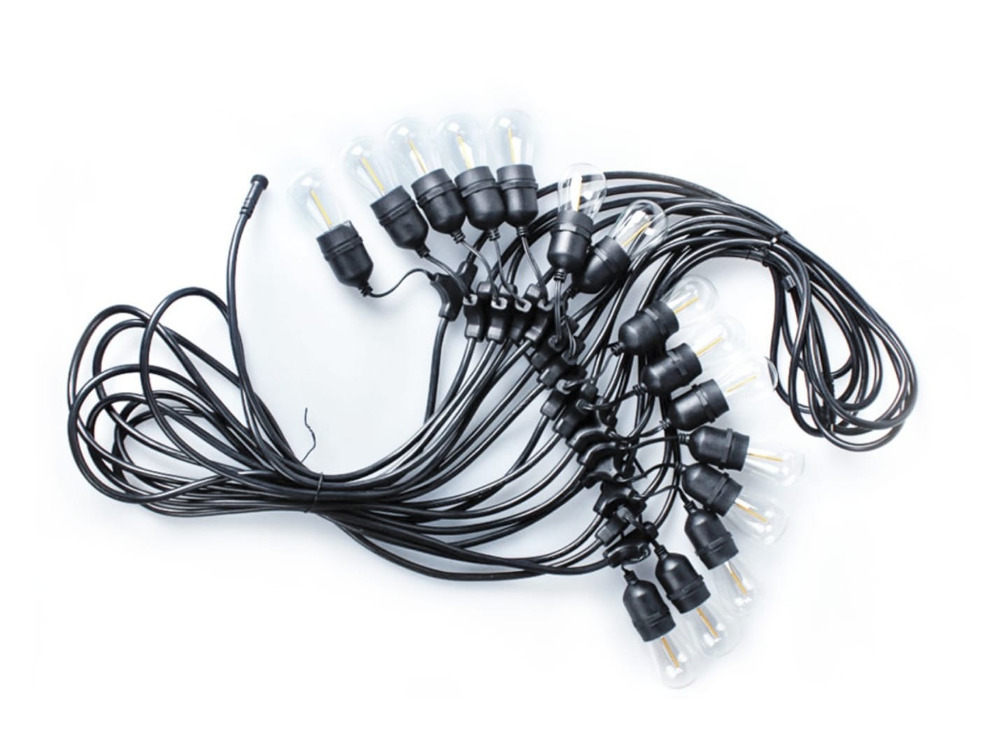 Ghirlanda LED Becuri Edison Exterior - imagine 6