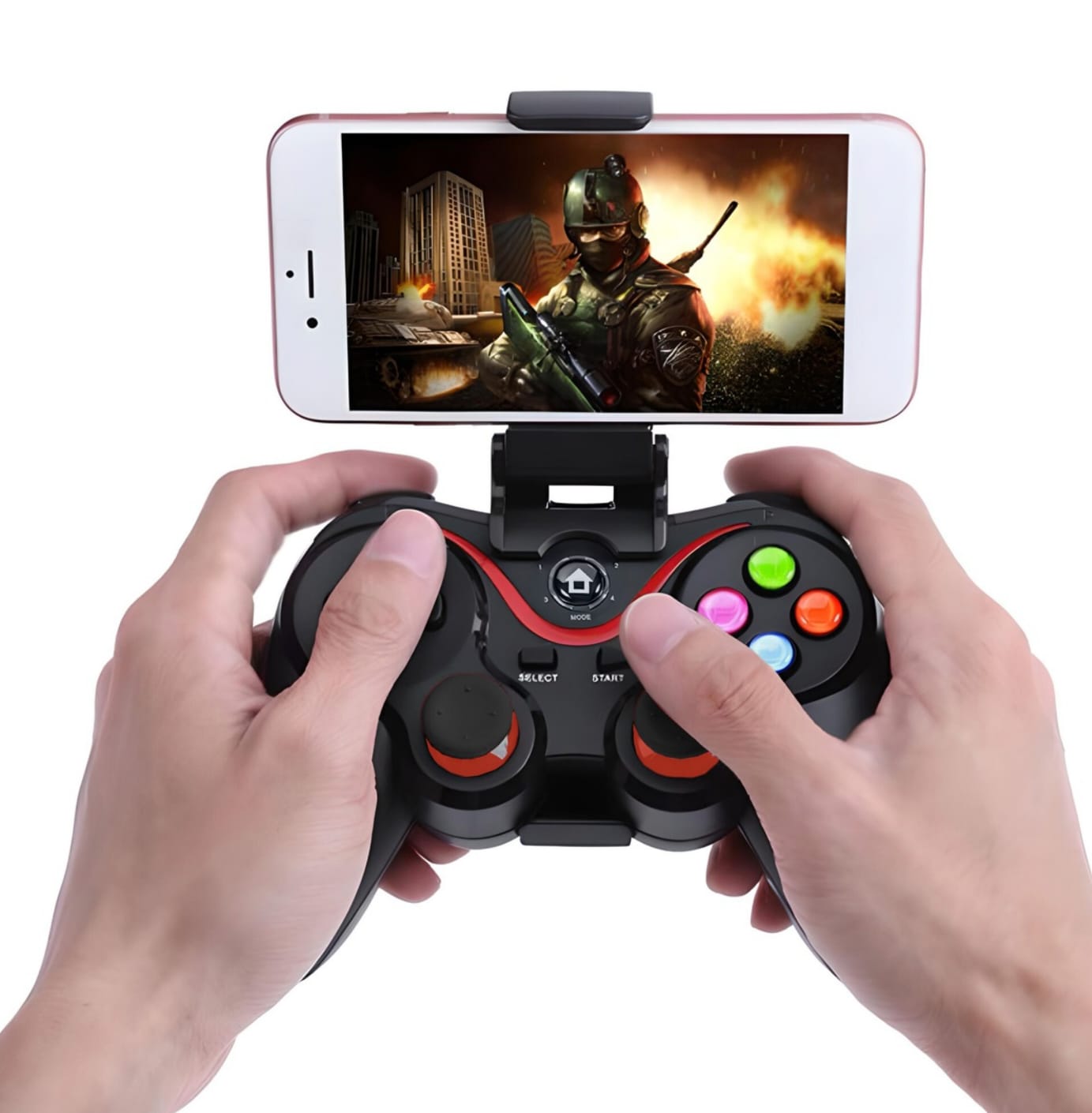 Gamepad Bluetooth Wireless V8 - imagine 5