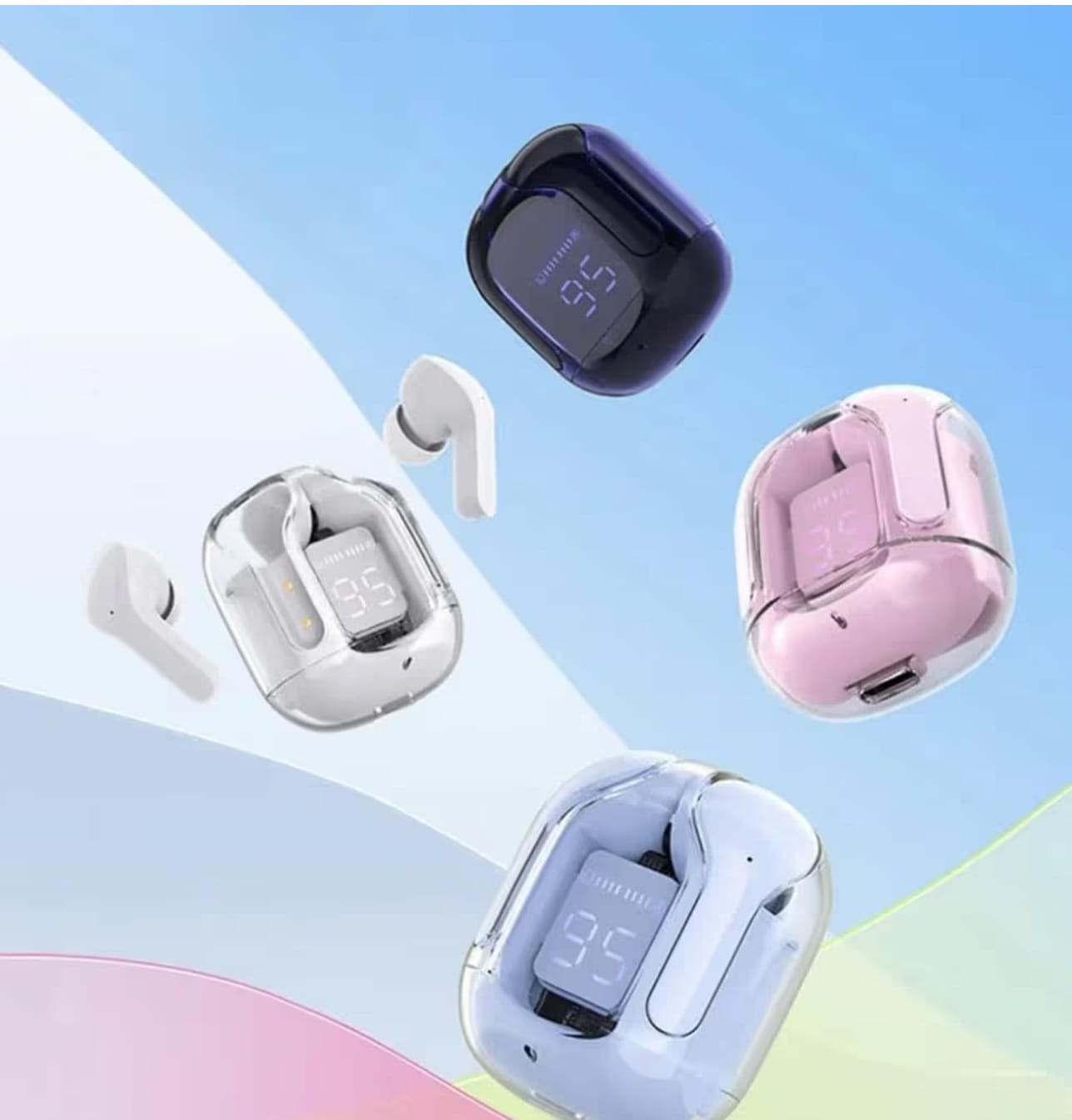 Casti Wireless Bluetooth cu Display - imagine 2