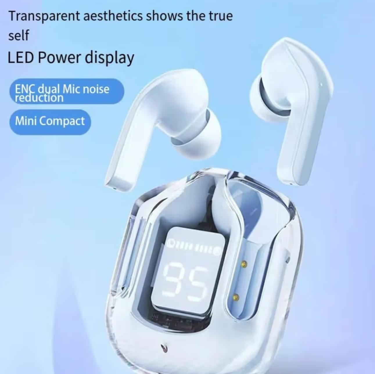 Casti Wireless Bluetooth cu Display - imagine 6
