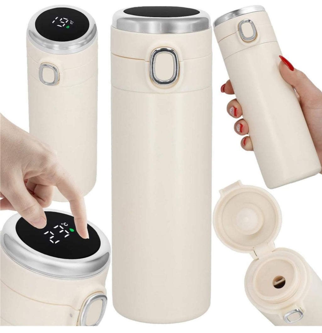 Termos Inox cu Buton - imagine 3