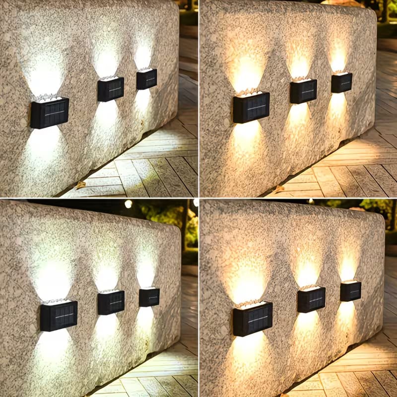 Lampă Solară Perete Dubla Lumina - imagine 9