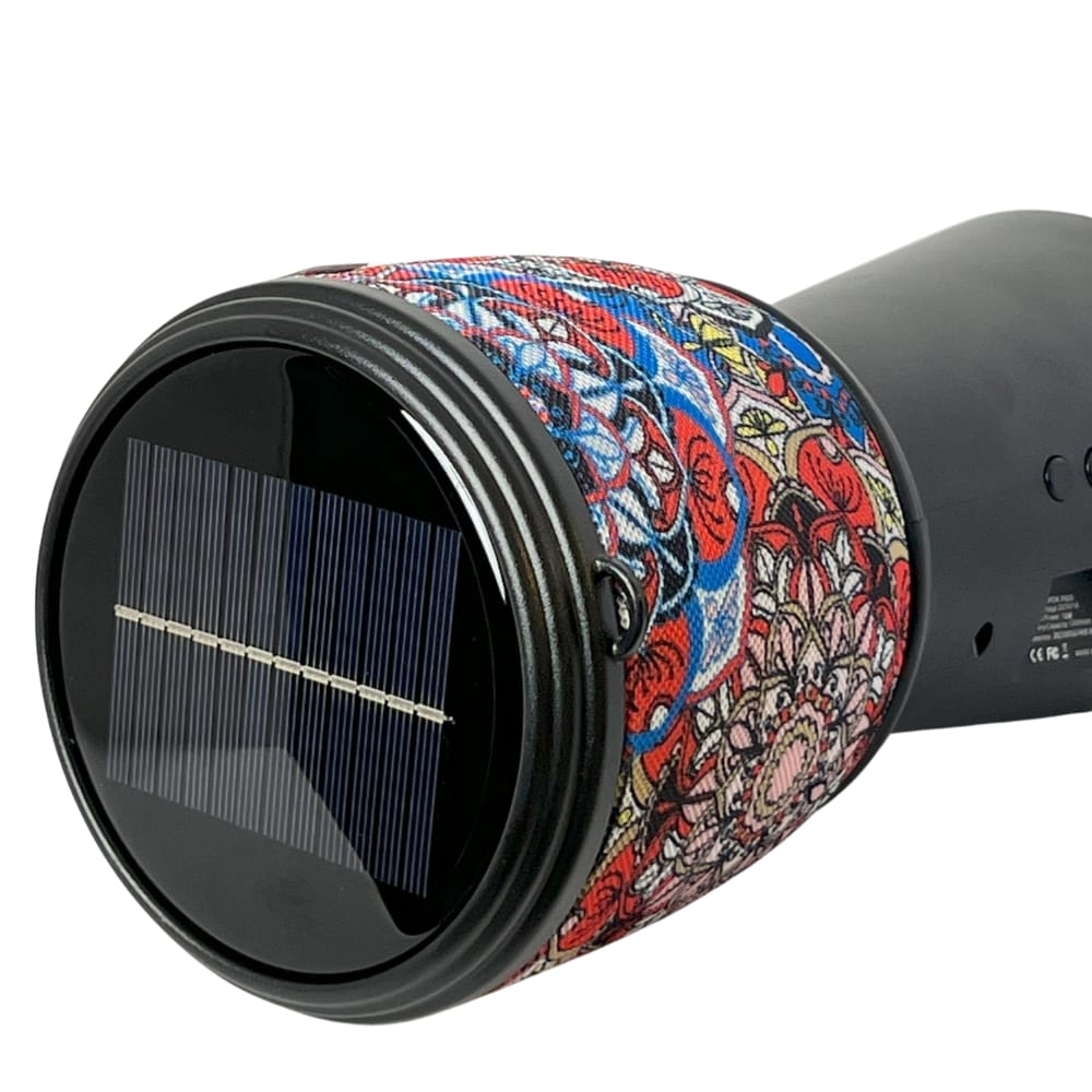 Boxă Portabilă Solară cu Lanternă - imagine 4