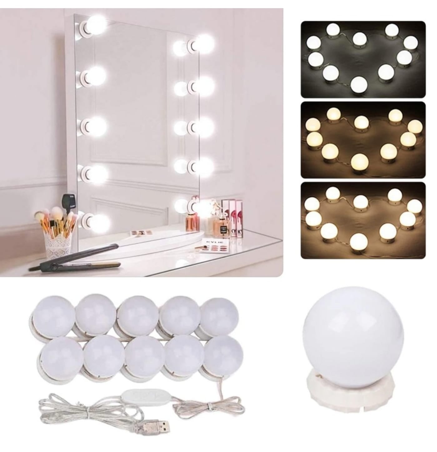 Kit Lumini LED pentru Oglinda - imagine 7