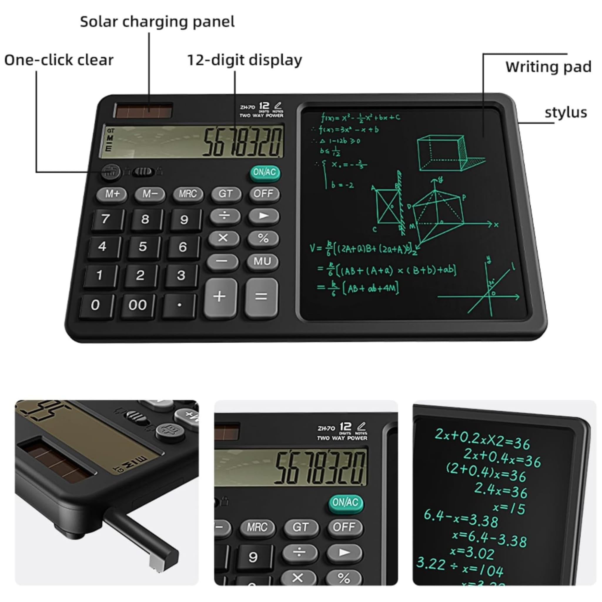 Calculator cu Tableta de Scris V2 - imagine 2