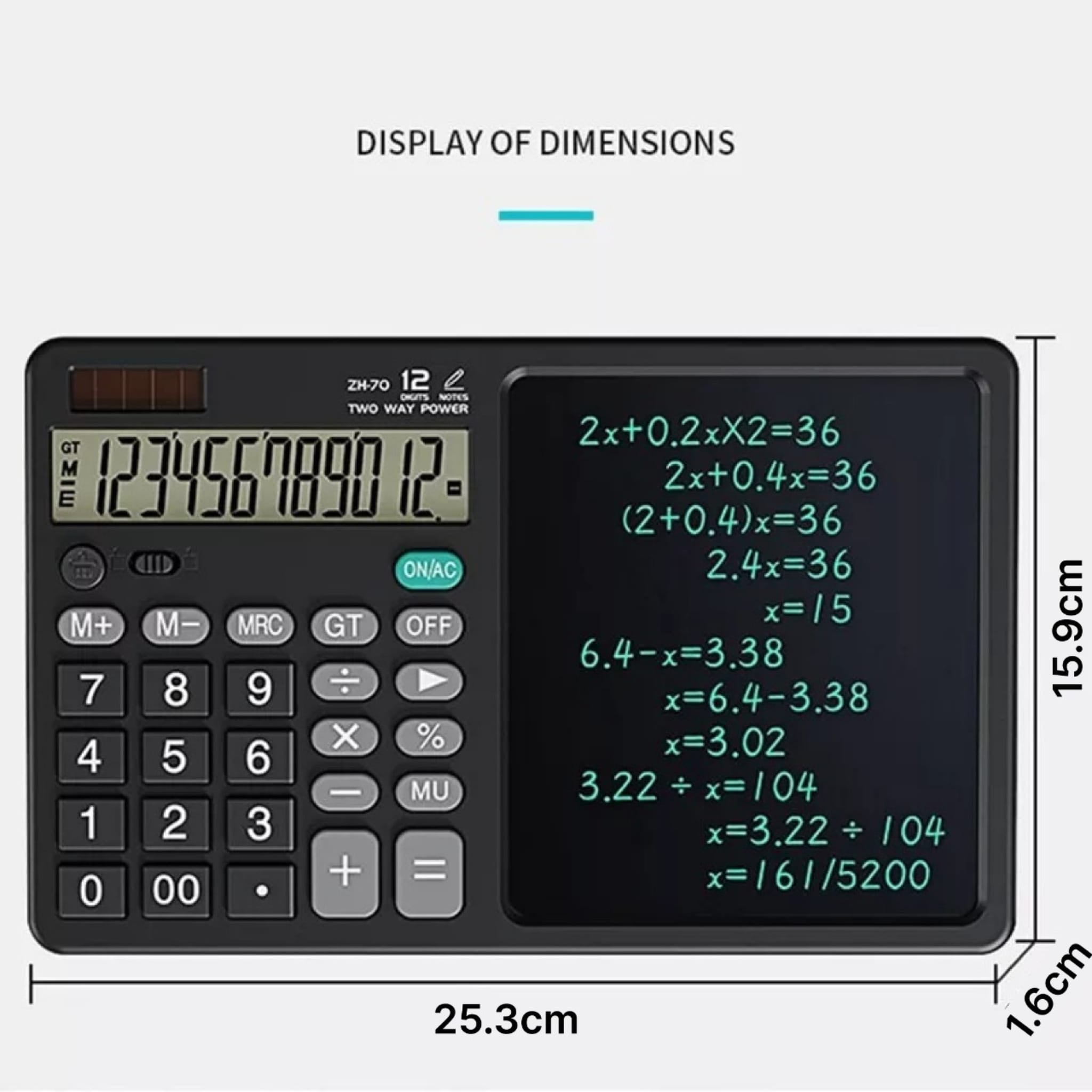 Calculator cu Tableta de Scris V2 - imagine 3