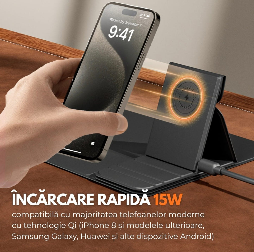 Mousepad Incarcare Wireless Type-C - imagine 5