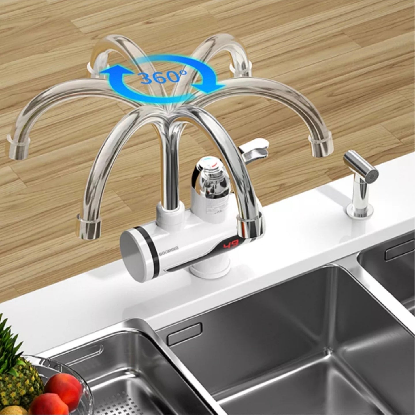 Robinet Electric Instant cu Dus - imagine 3