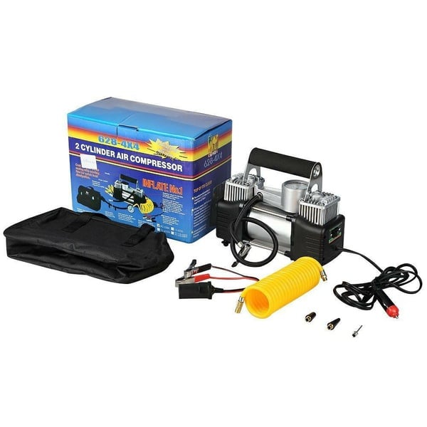 Compresor Aer Auto 2 Cilindri - imagine 2