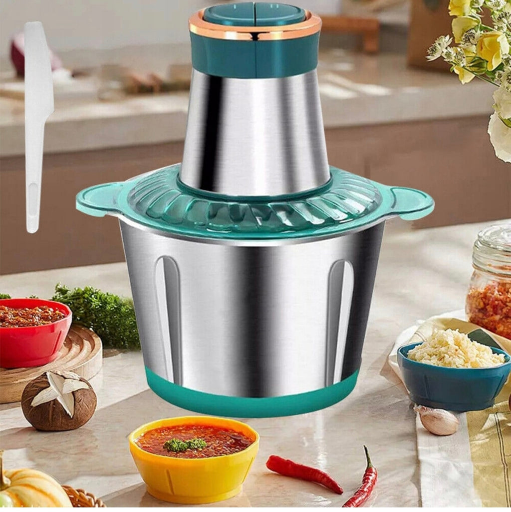 Tocător Electric Multifuncțional Inox 2L - imagine 9