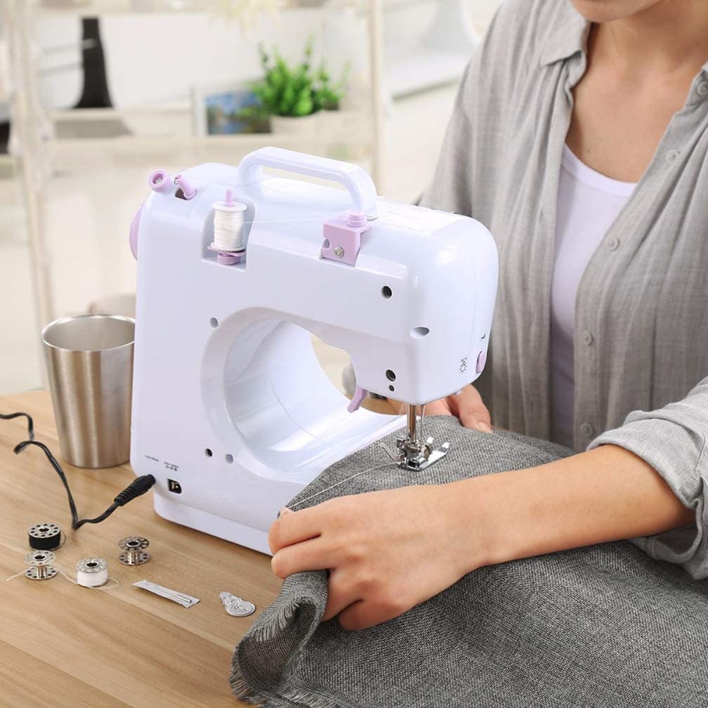 Mașină Cusut Mini Multifuncționala - imagine 4