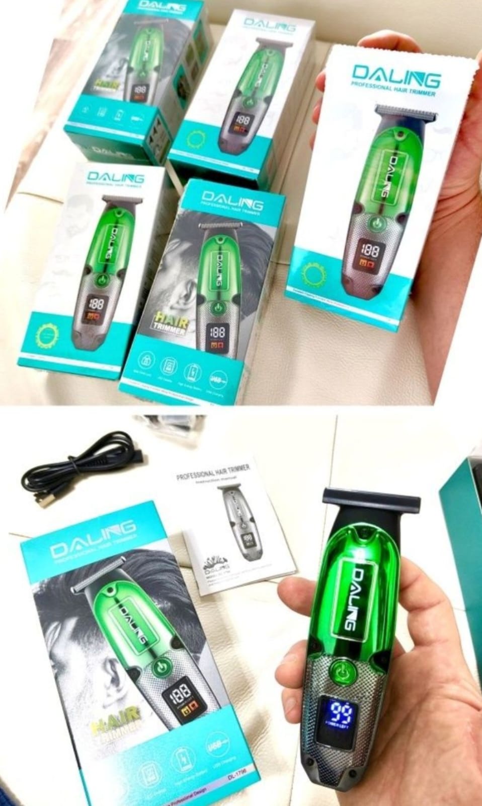 Trimmer Profesional Tuns Păr Daling - imagine 2