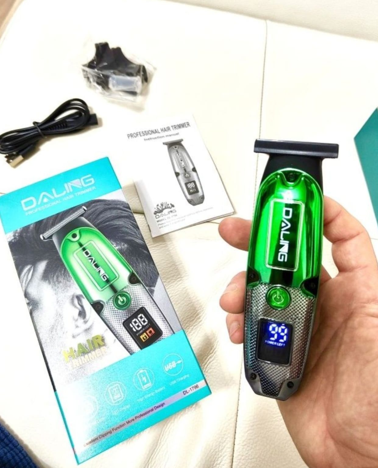 Trimmer Profesional Tuns Păr Daling - imagine 3