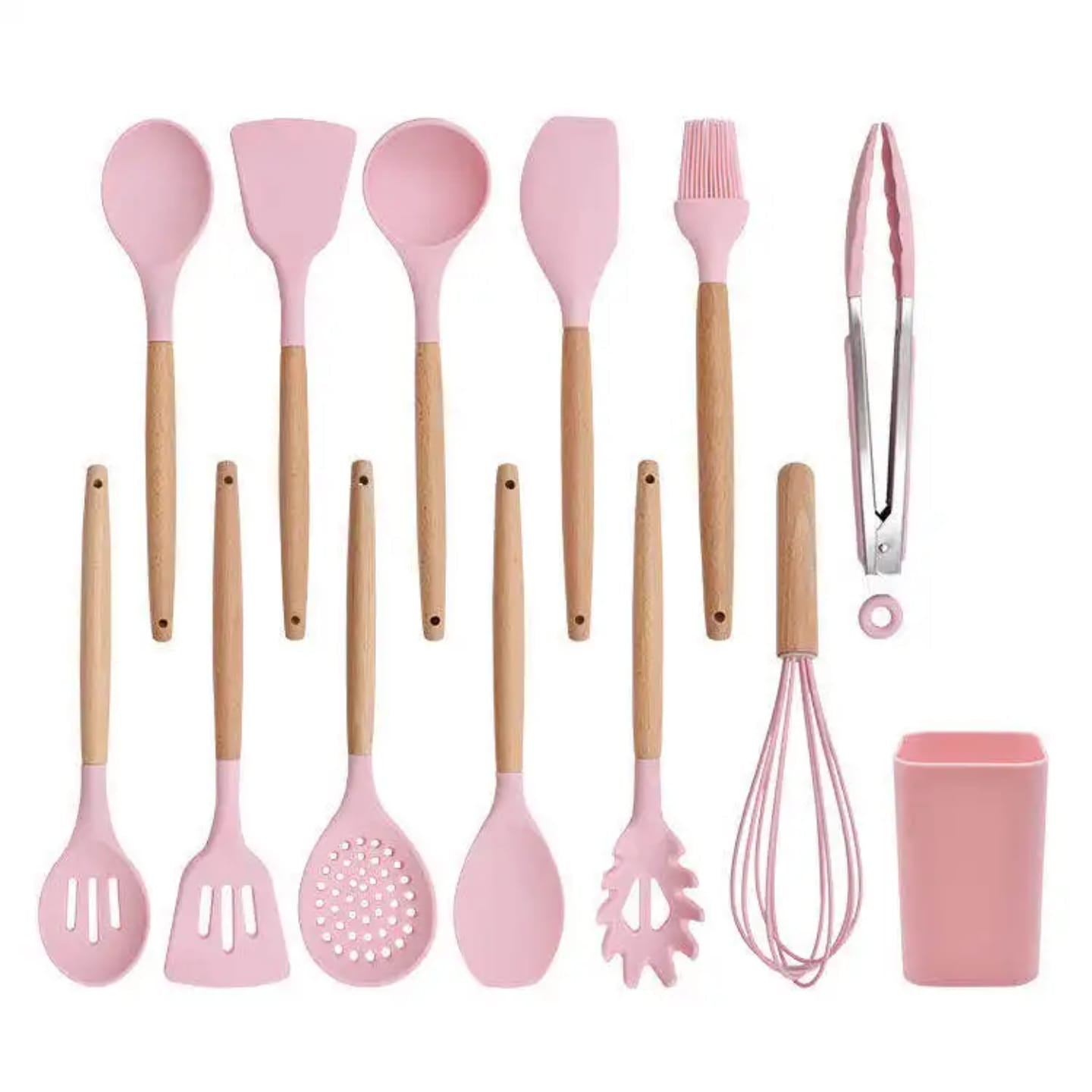 set de ustensile de bucătărie din silicon - imagine 5