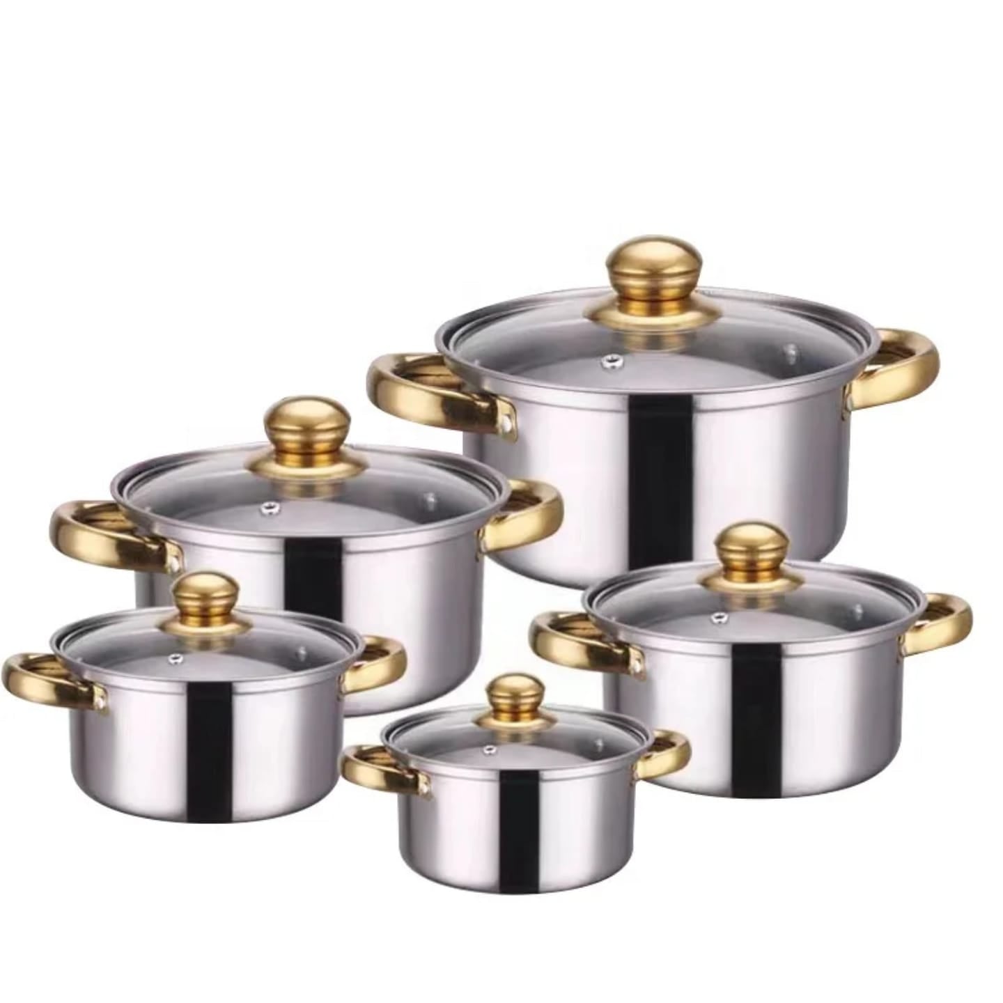 Set de oale din inox - imagine 6