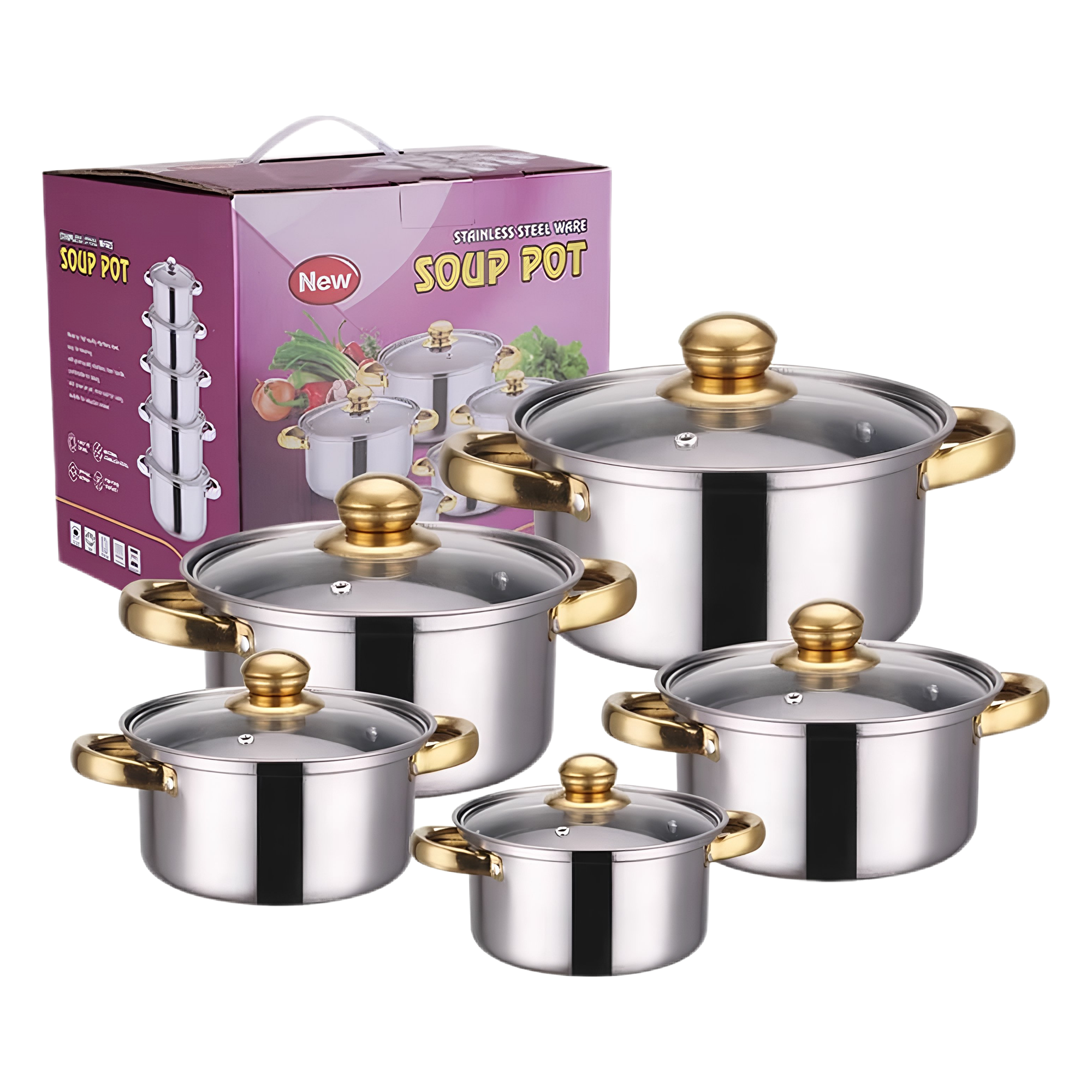 Set de oale din inox