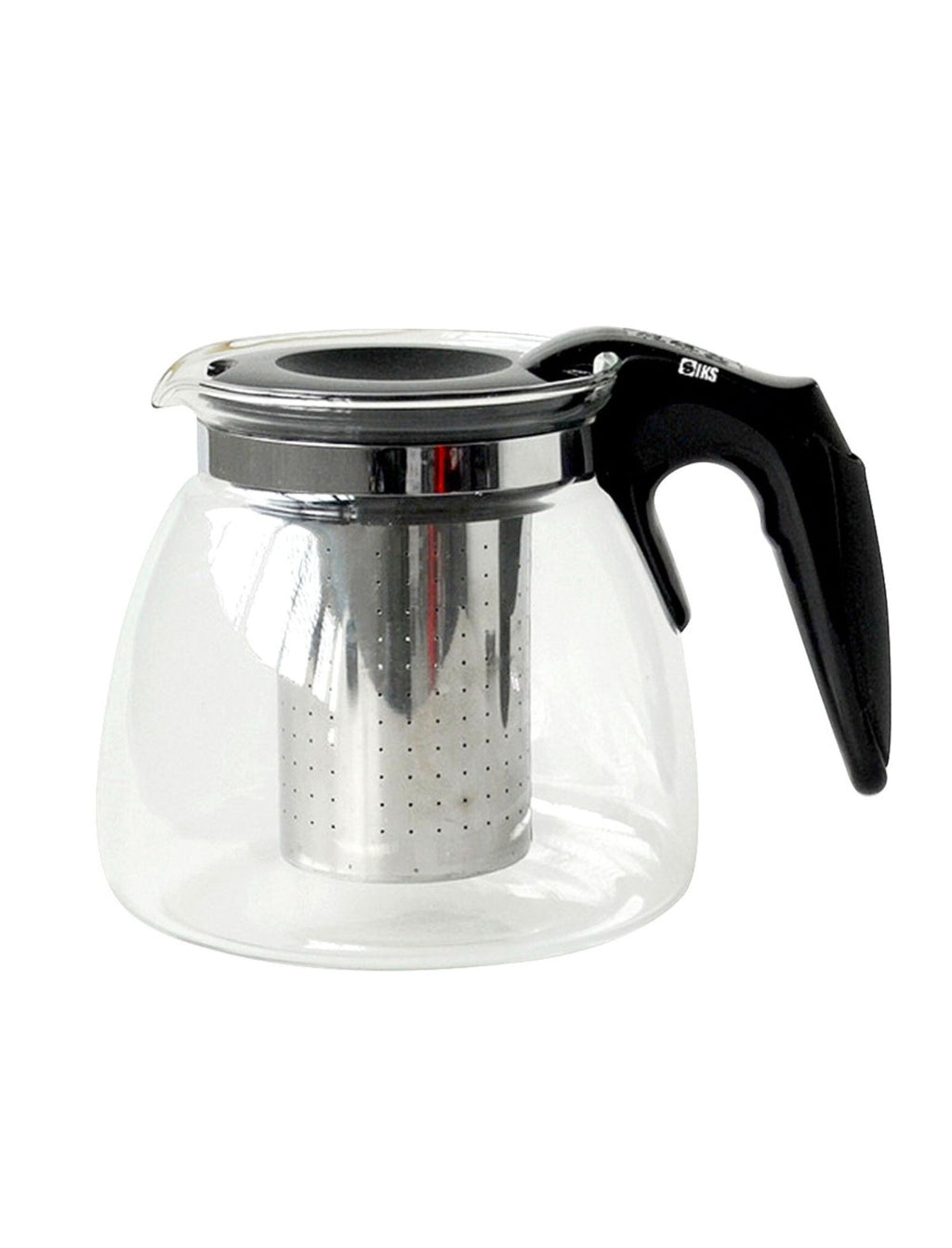 Ceainic SIKS din Sticla Termorezistenta, Filtru, Infuzor, 900 ml