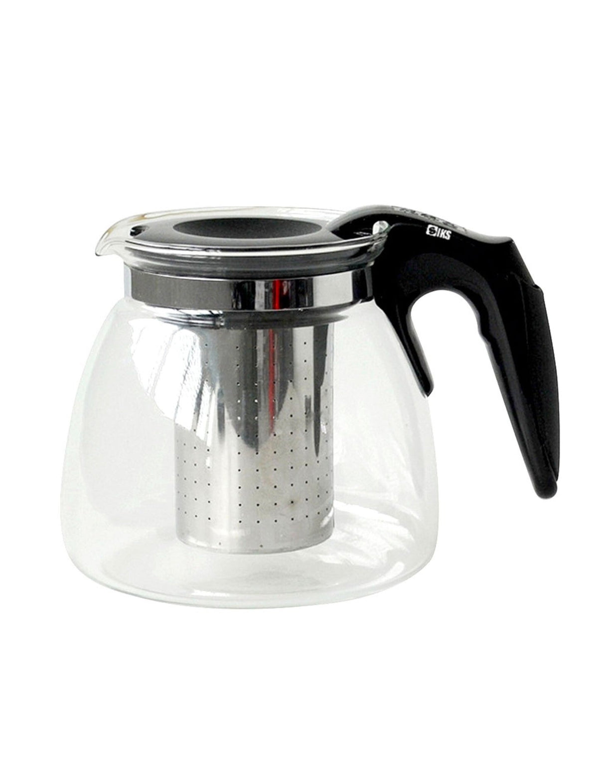 Ceainic SIKS din Sticla Termorezistenta, Filtru, Infuzor, 900 ml