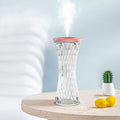 Umidificator BGHYHYHI, 270ml, lumina de noapte, transparent