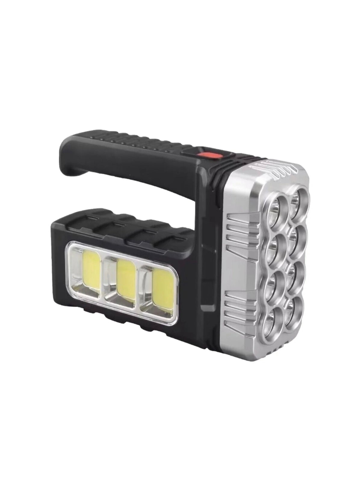 Lanterna LED 3 moduri, incarcare solara si USB, 18x6.5x11.5cm, multicolor