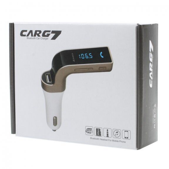 Modulator FM auto Bluetooth si Priza tripla USB