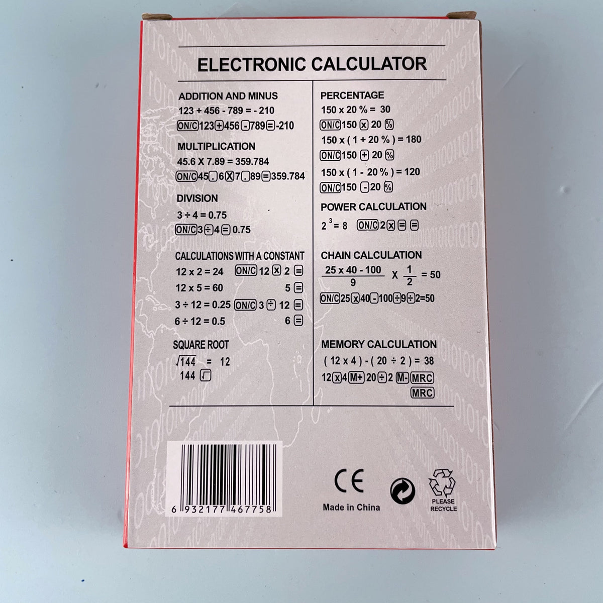 Calculator Kadio KD-185A, 8 digits
